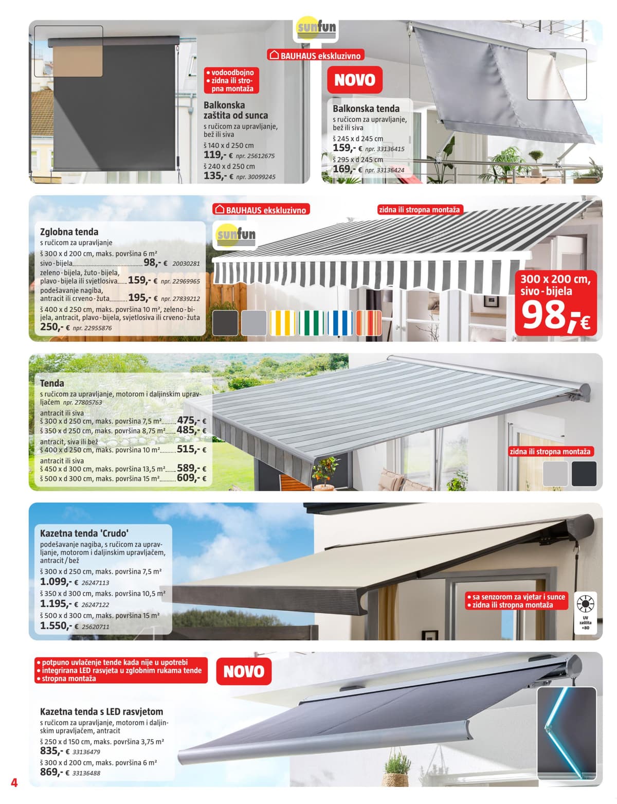 Stranica 4. Bauhaus kataloga - Travanj 2026. od 14.04.2026.