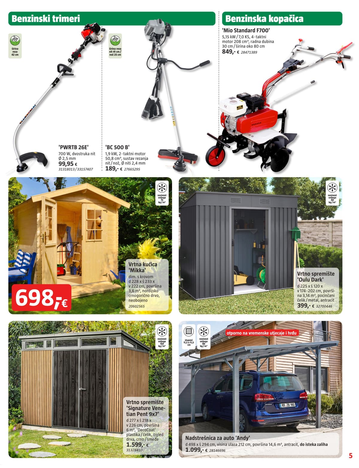 Stranica 5. Bauhaus kataloga - Travanj 2026. od 14.04.2026.