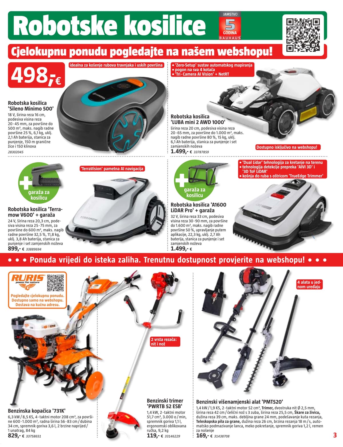 Stranica 3. Bauhaus kataloga - Svibanj 2026. od 29.04.2026.