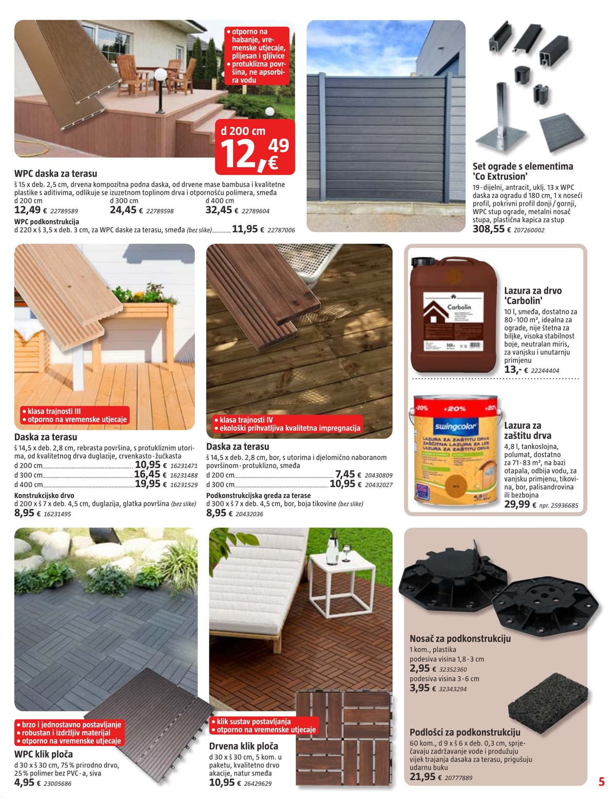 Stranica 5. Bauhaus kataloga - Svibanj 2026.