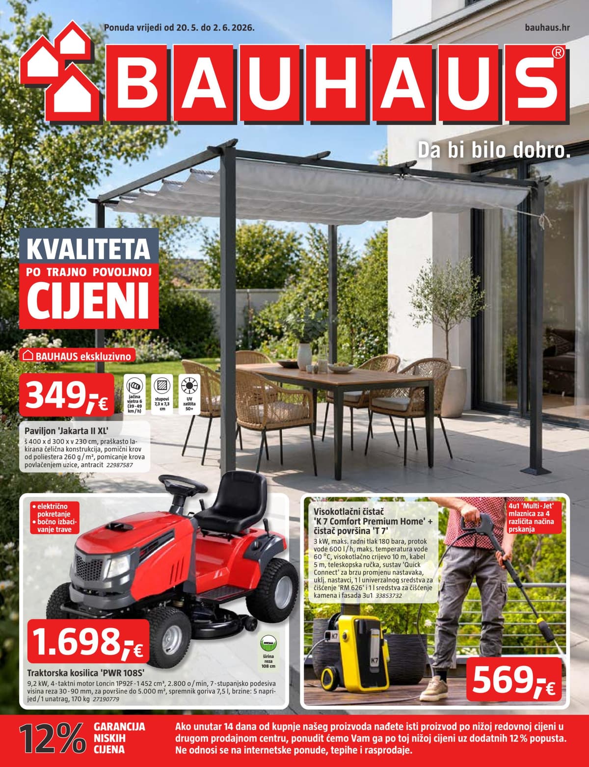 Stranica 1. Bauhaus kataloga - Svibanj 2026. od 20.05.2026.