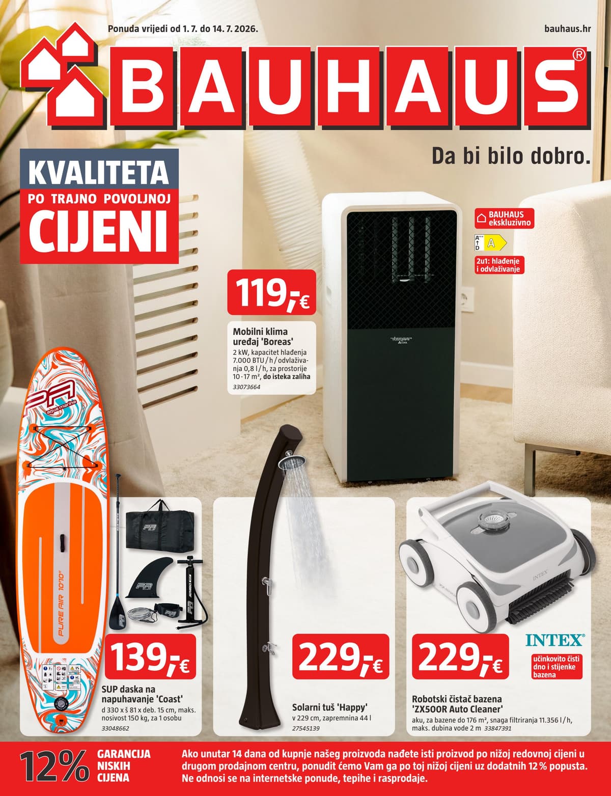 Stranica 1. Bauhaus kataloga - Srpanj 2026 od 04.07.2026
