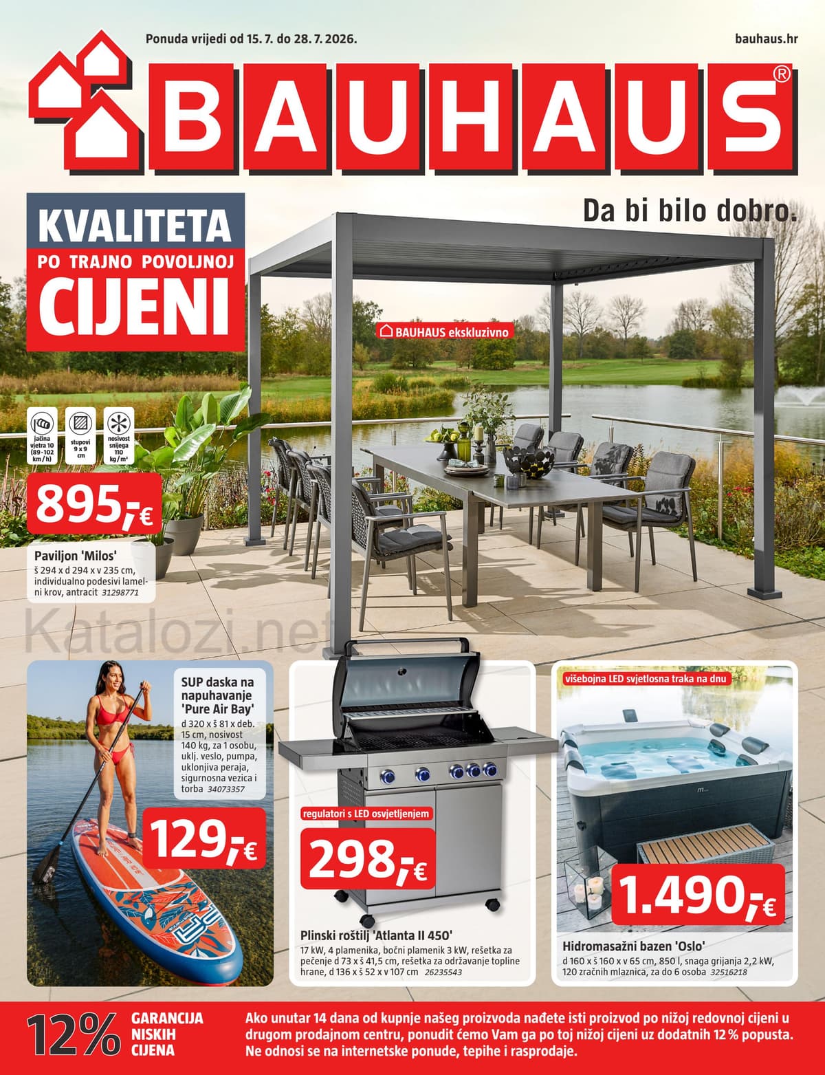 Stranica 1. Bauhaus kataloga - Srpanj 2026.