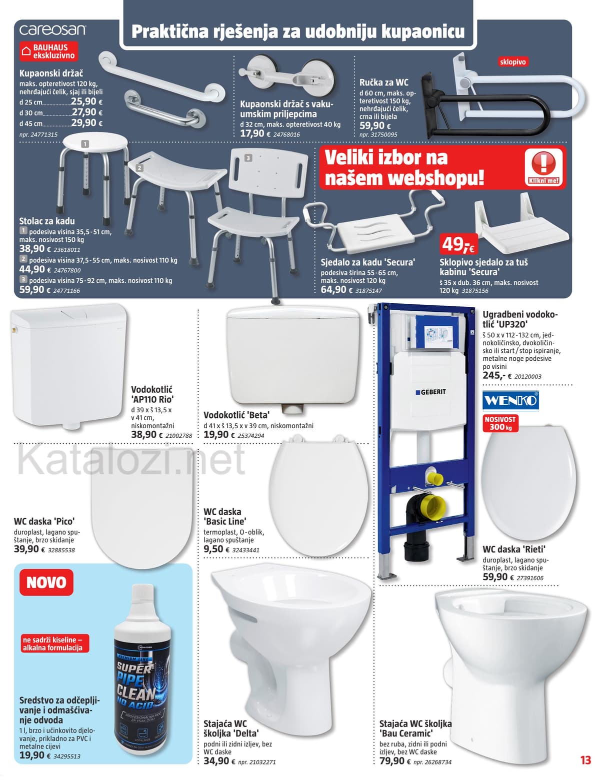 Stranica 13. Bauhaus kataloga - Srpanj 2026. od 16.07.2026