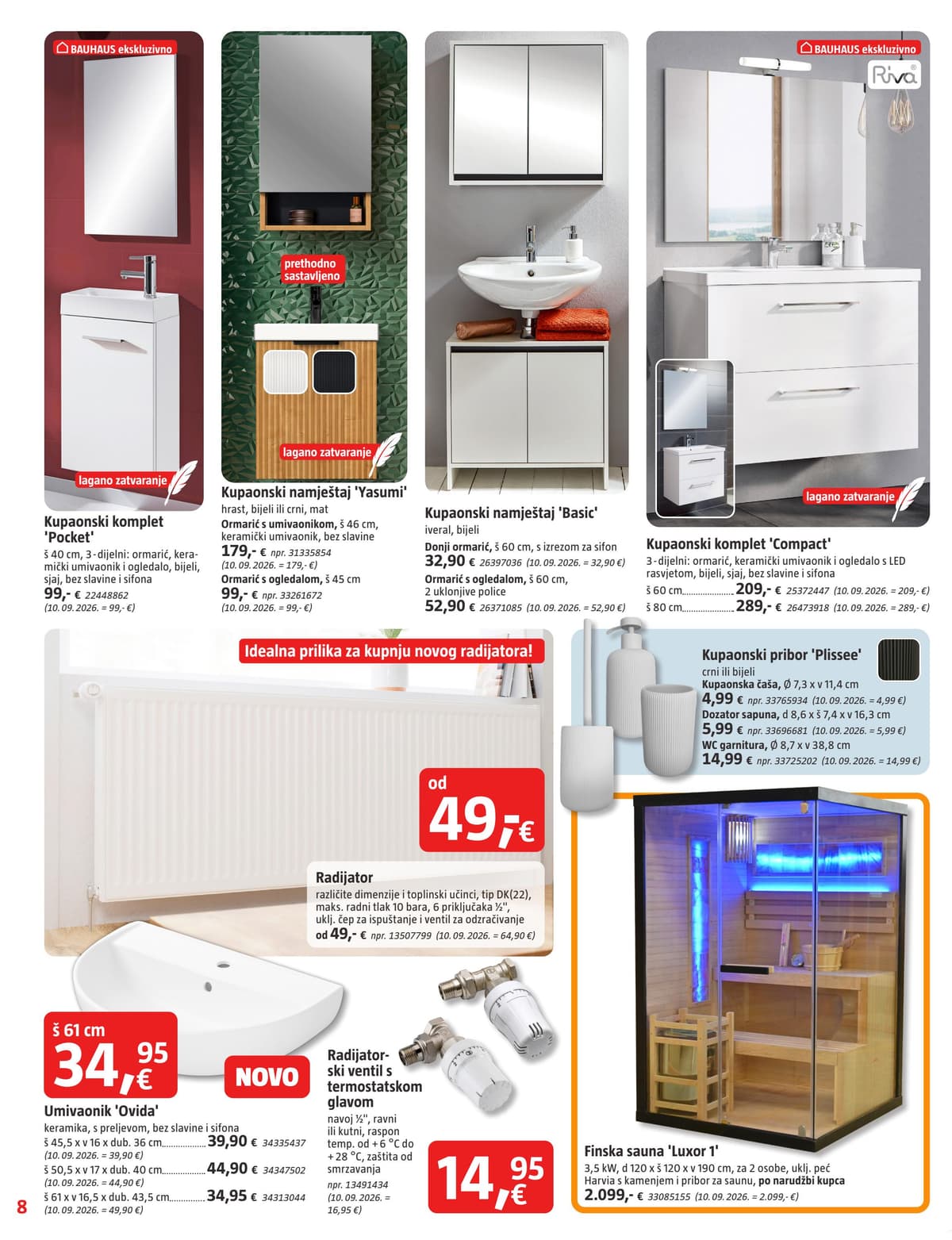 Stranica 8. Bauhaus kataloga - Listopad 2026 od 13.10.2026.