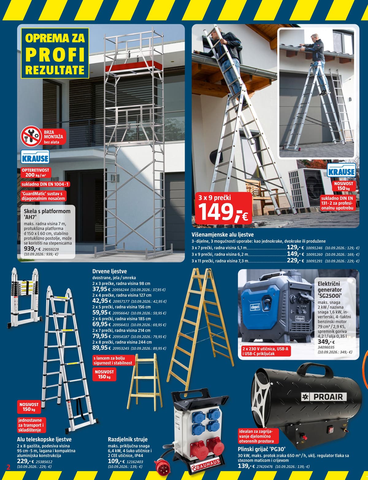 Stranica 2. Bauhaus kataloga - Listopad 2026 od 16.10.2026.