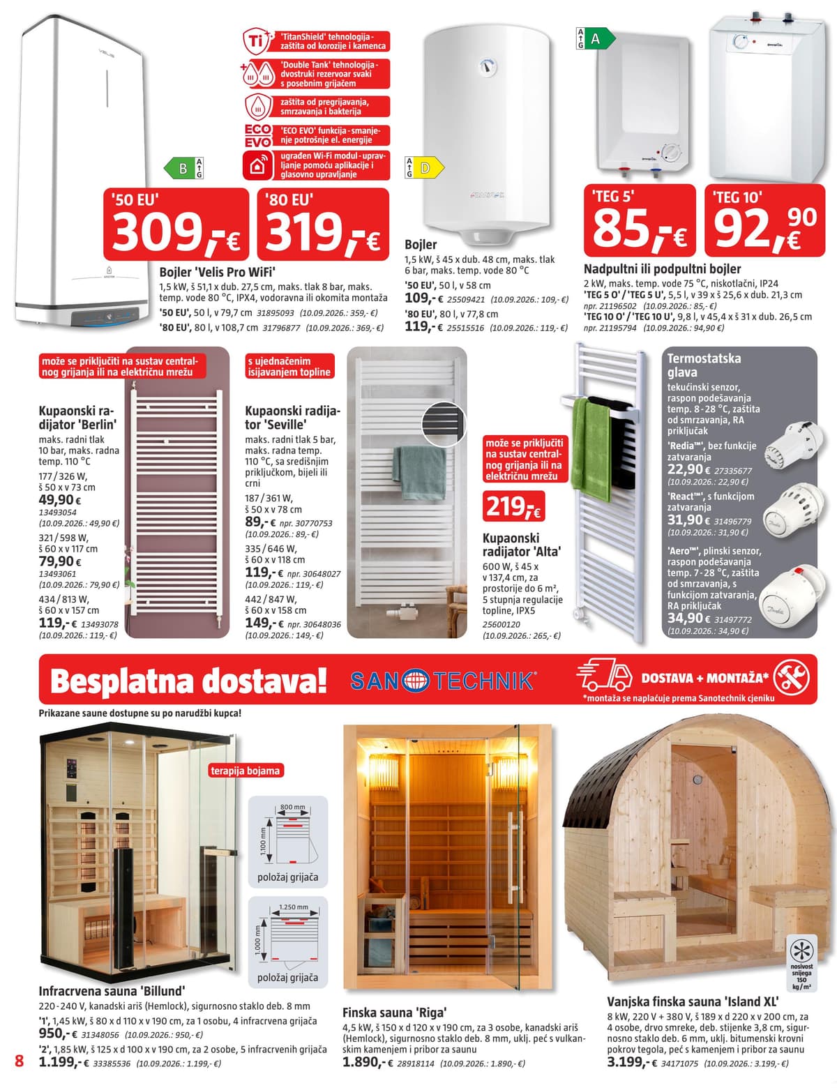 Stranica 8. Bauhaus kataloga - Listopad 2026 od 16.10.2026.