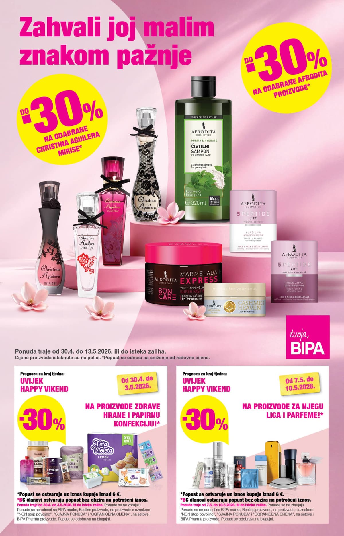 Stranica 1. Bipa kataloga - Akcijska Ponuda od 30.04.2026.