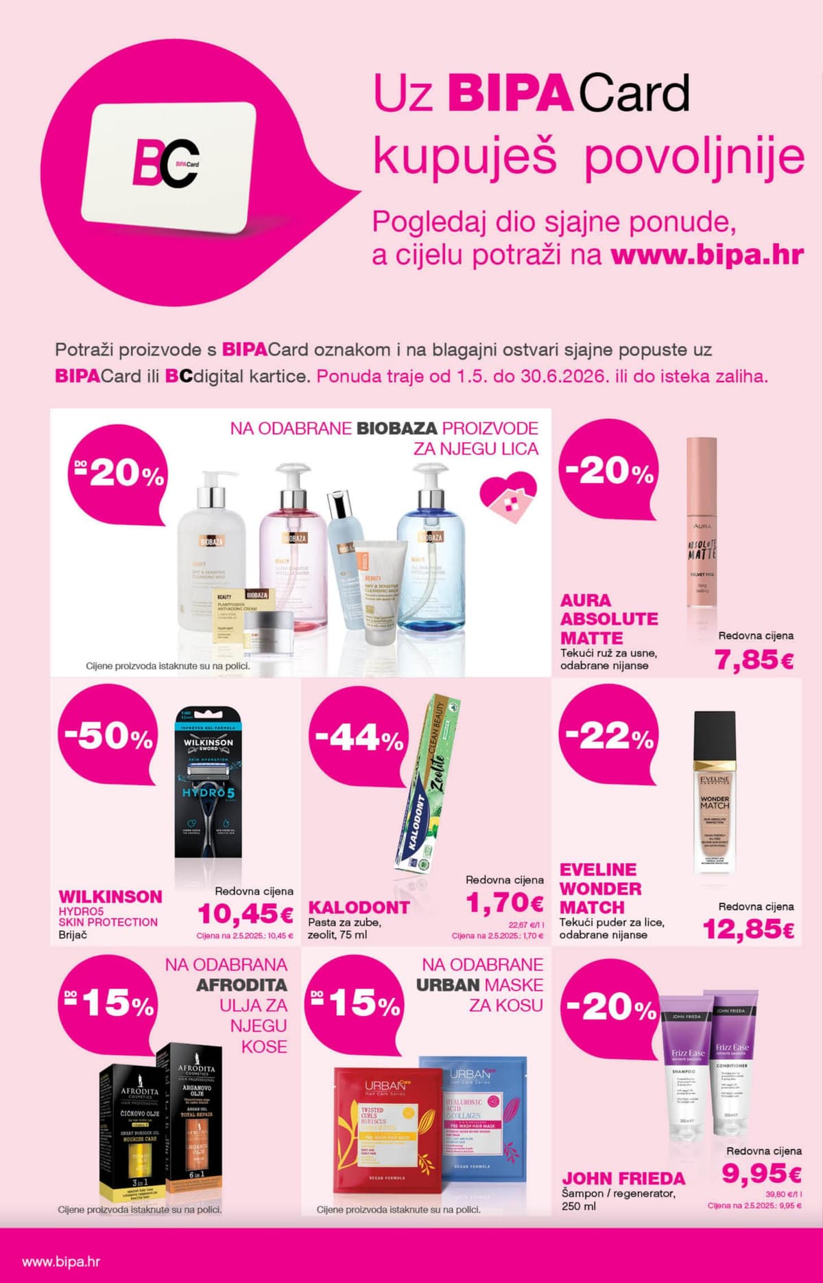 Stranica 19. Bipa kataloga - Akcijska Ponuda od 13.05.2026.