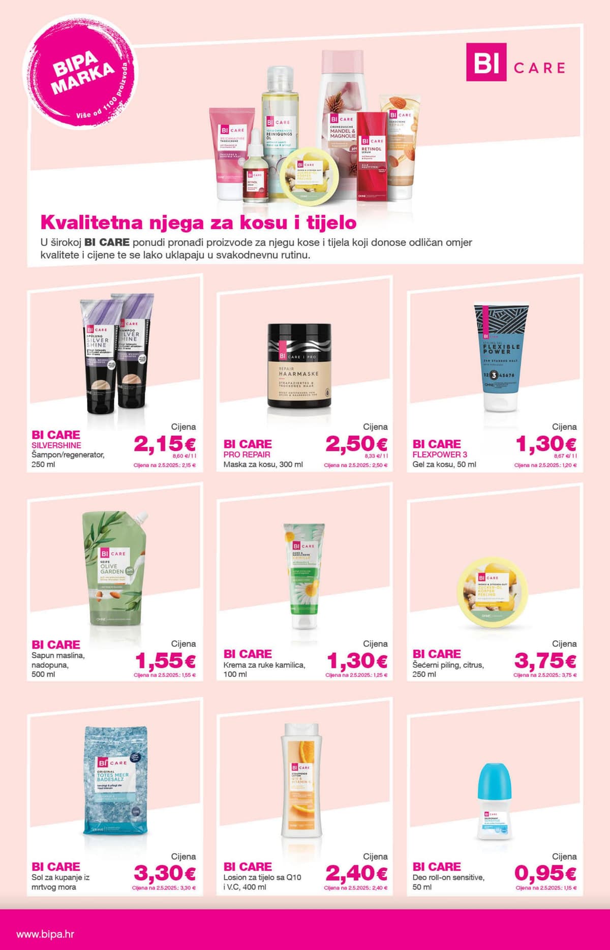 Stranica 22. Bipa kataloga - I kad ljetuješ, sjajno se njeguješ od 16.07.2026