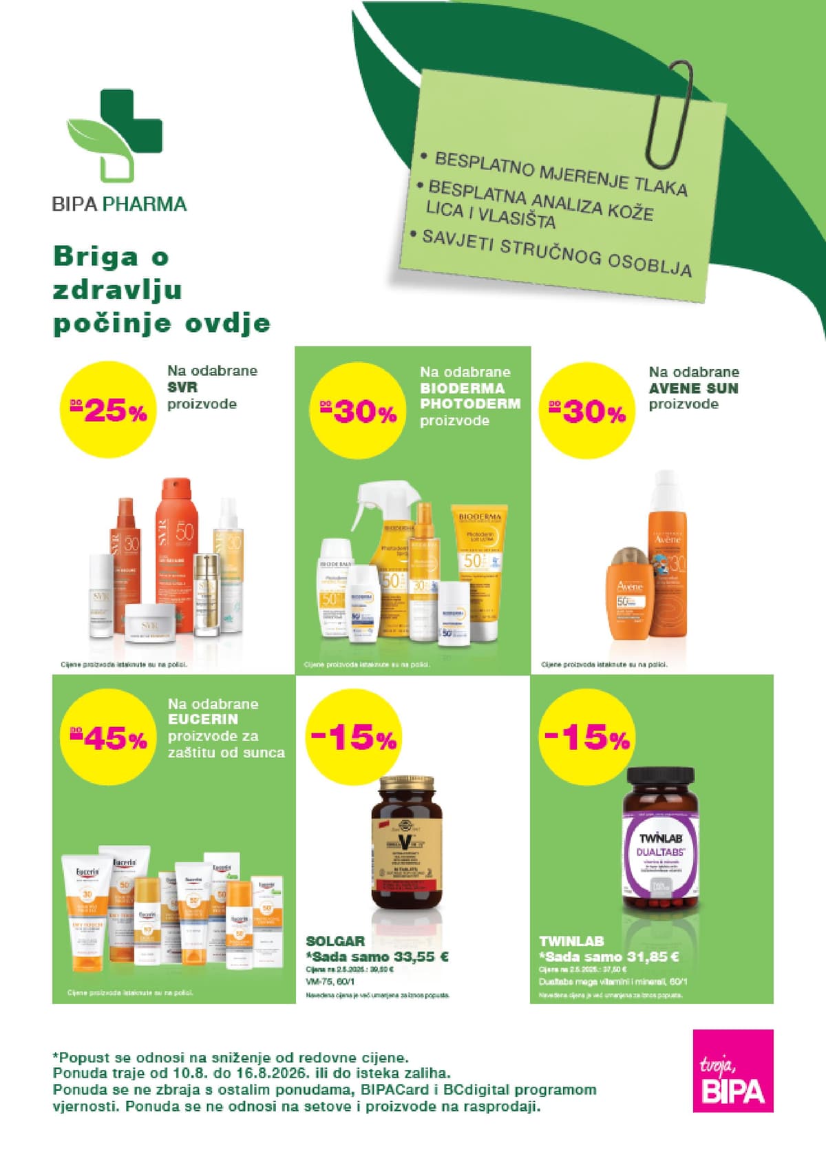 Stranica 1. Bipa kataloga - Pharma