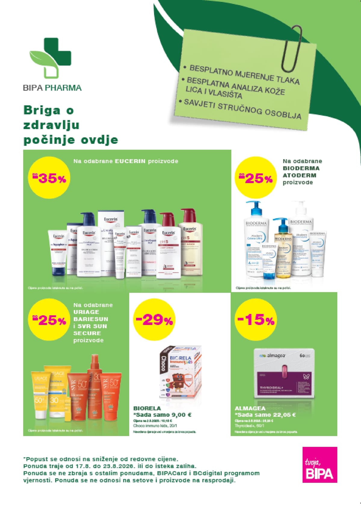 Stranica 1. Bipa kataloga - Pharma