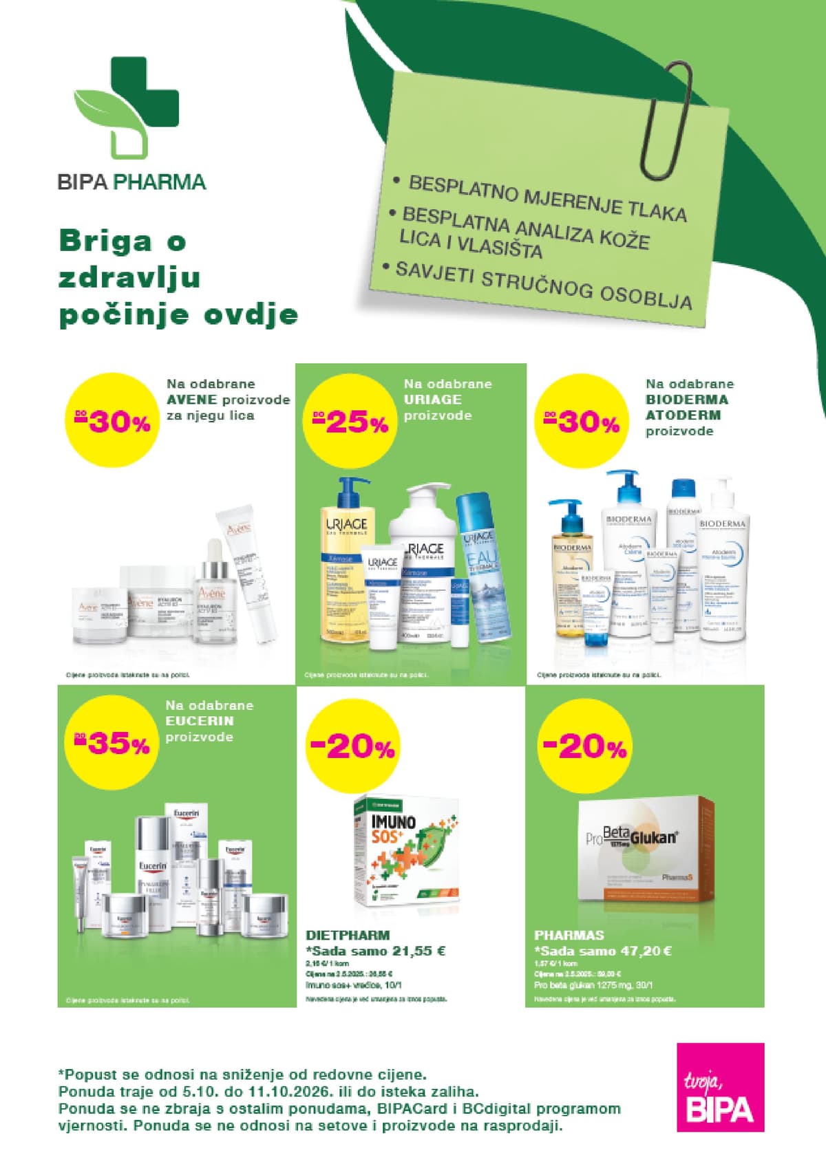 bipa katalog od 05.10.2026. - Pharma