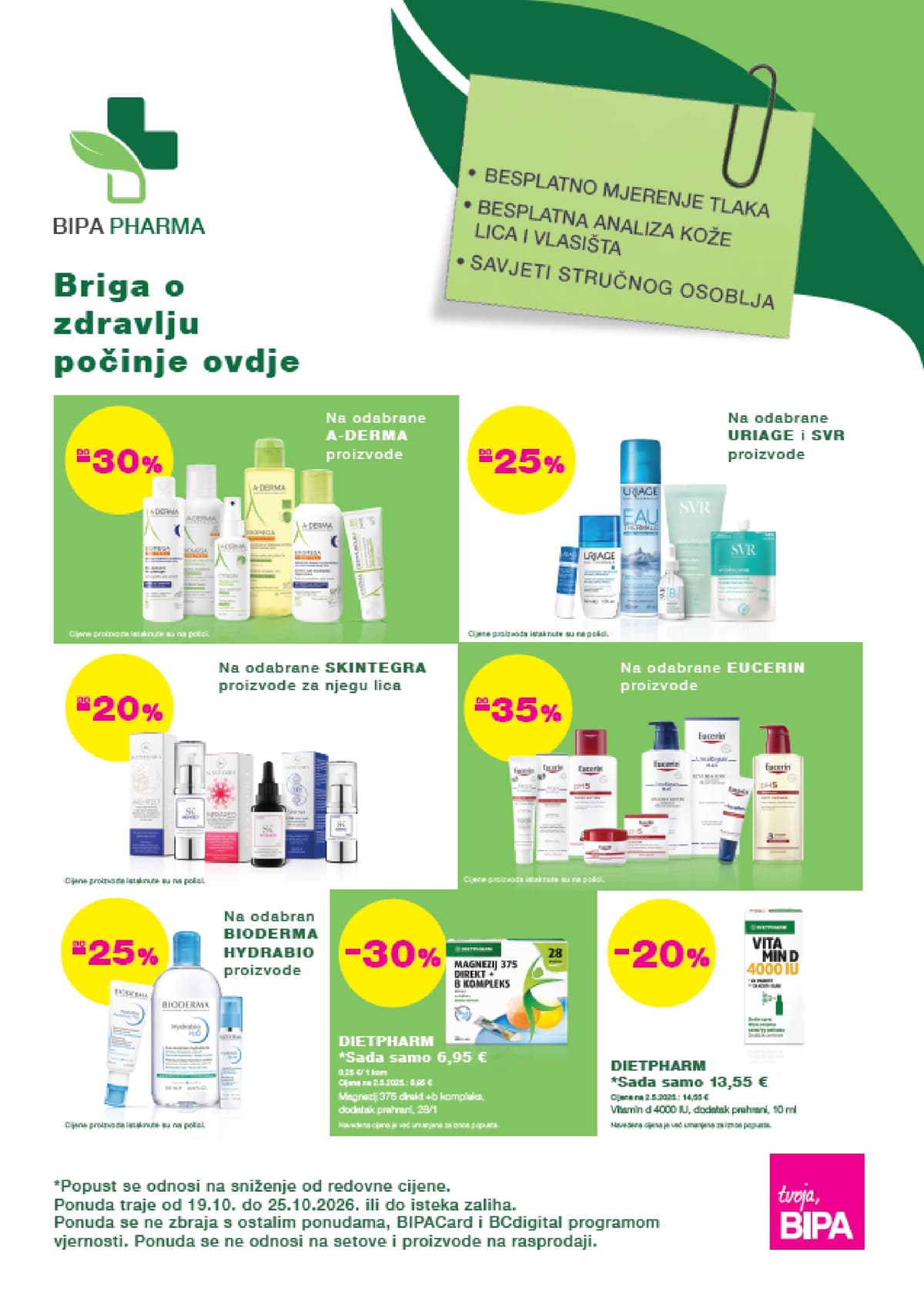 Bipa katalog od 19.10.2026. - Pharma