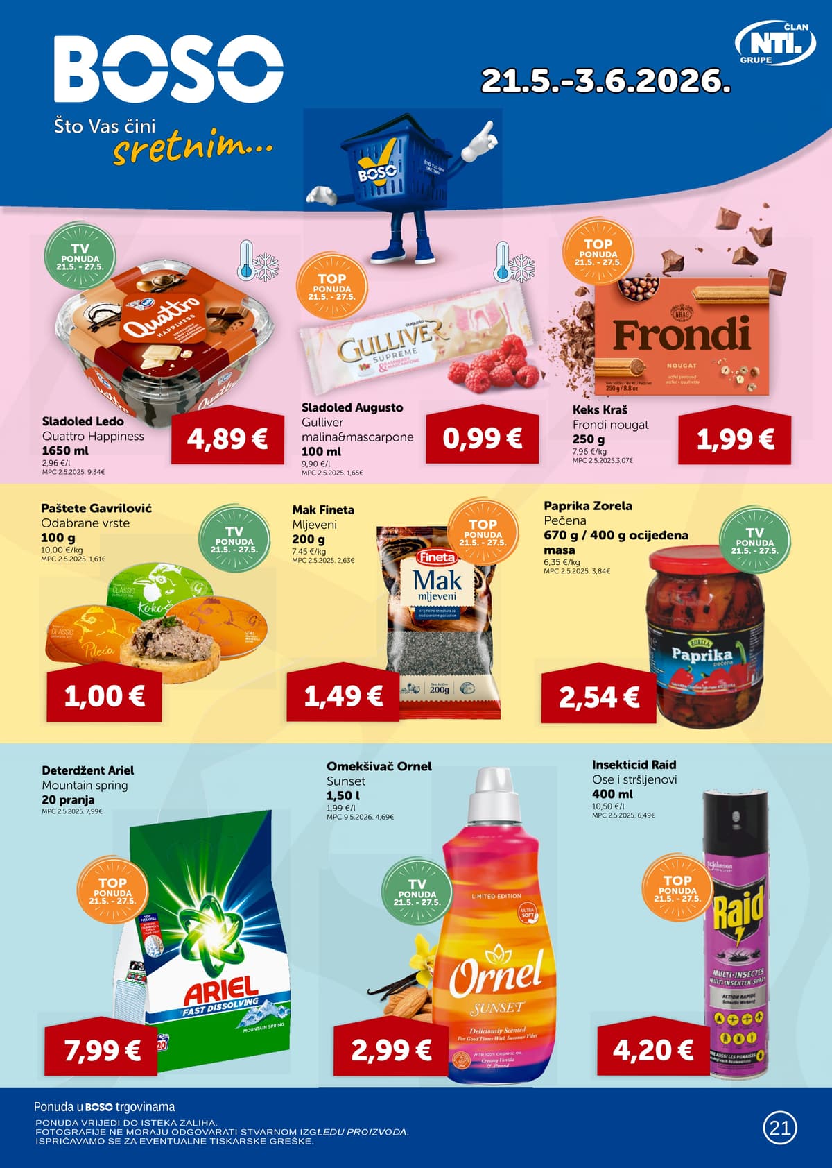 Stranica 1. Boso kataloga - Tjedna Akcija
