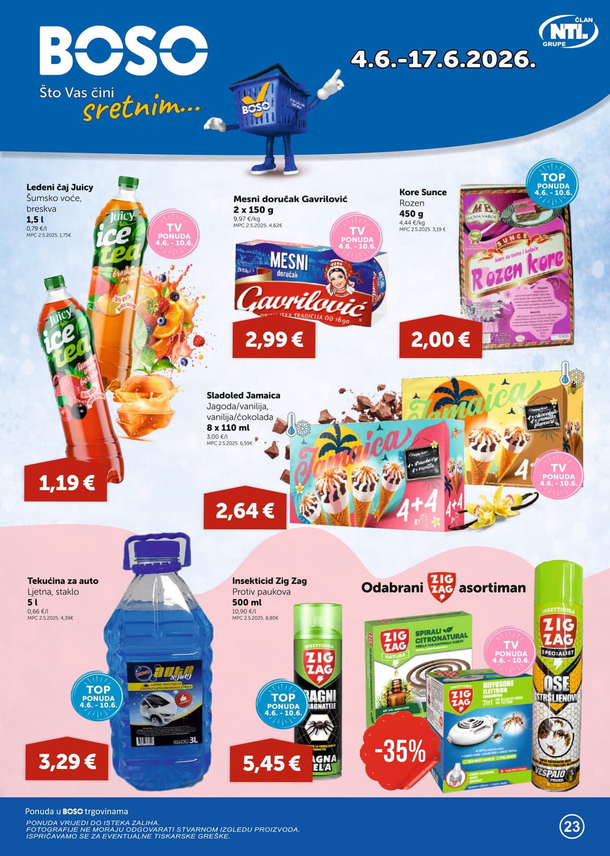 Stranica 1. Boso kataloga - Tjedna Akcija
