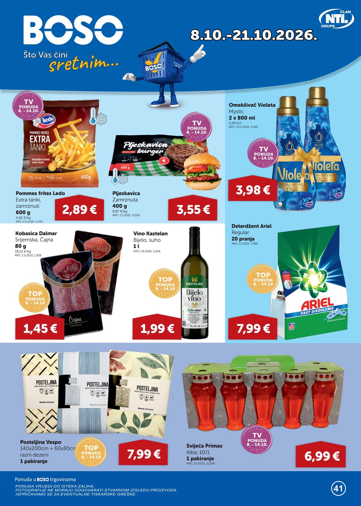 Stranica 1. Boso kataloga - Tjedna Akcija od 16.10.2026.