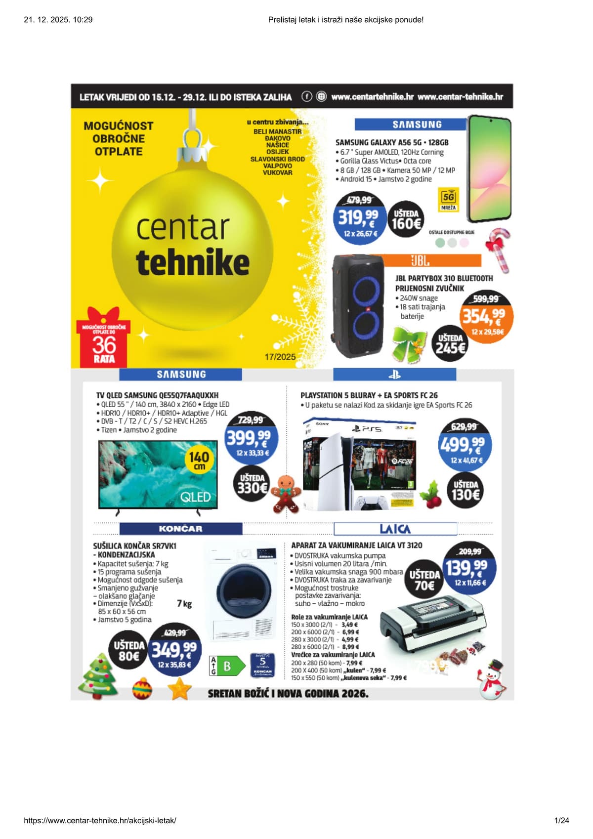 Stranica 1. Centar Tehnike kataloga - Akcijska ponuda od 27.02.2026.