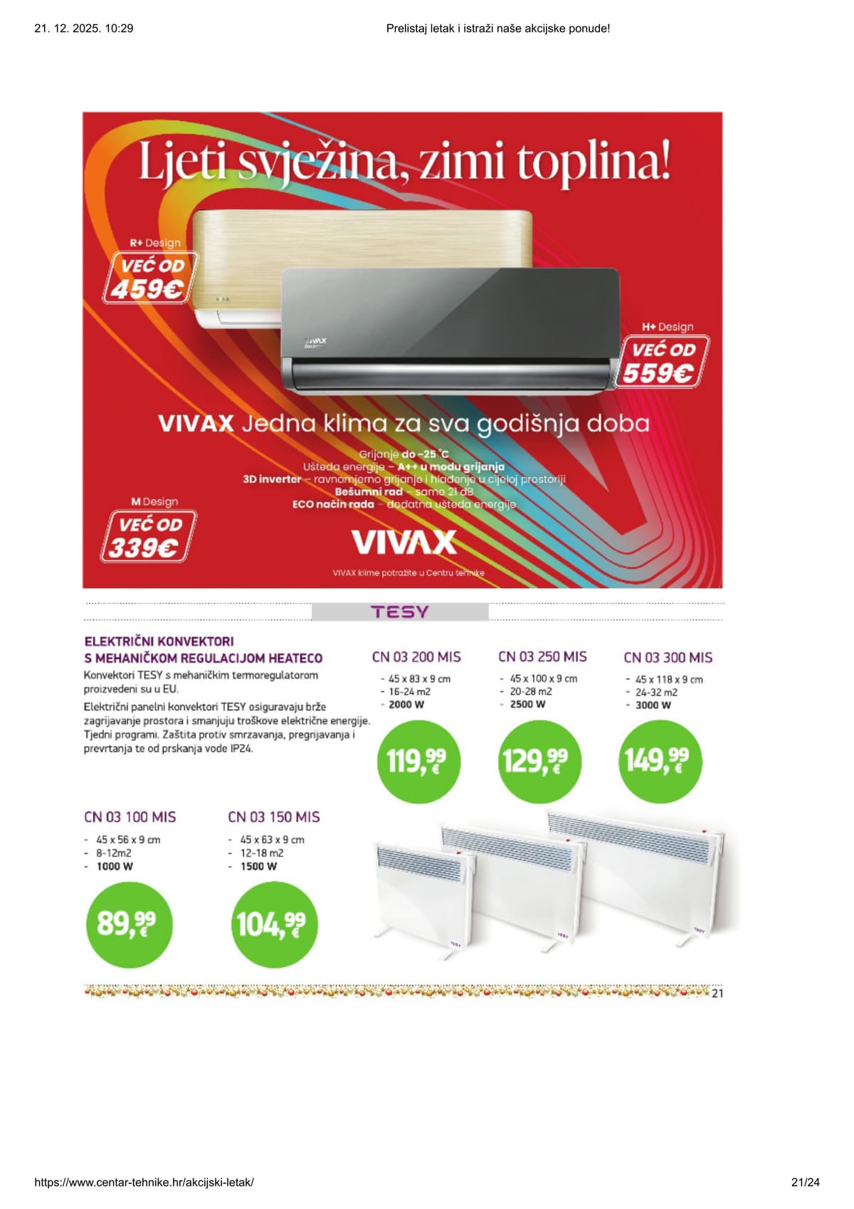 Stranica 21. Centar Tehnike kataloga - Akcijska ponuda od 27.02.2026.