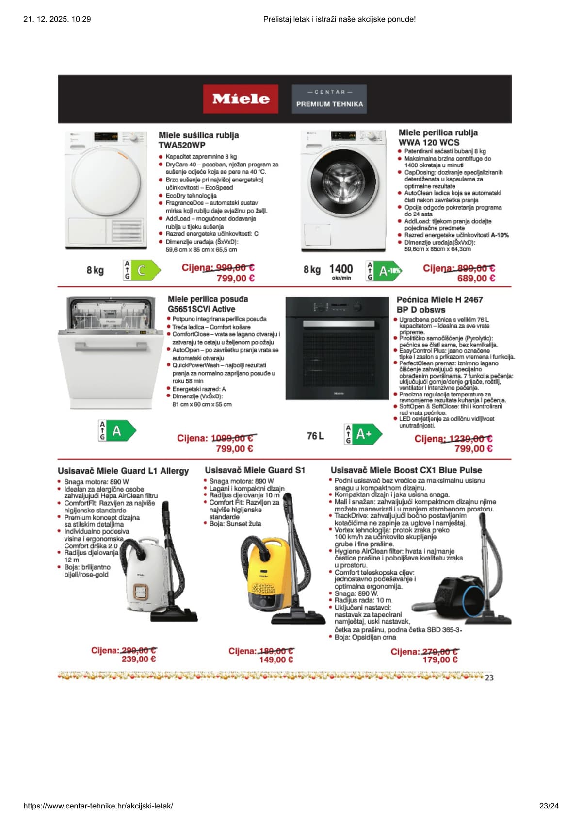 Stranica 23. Centar Tehnike kataloga - Akcijska ponuda od 27.02.2026.