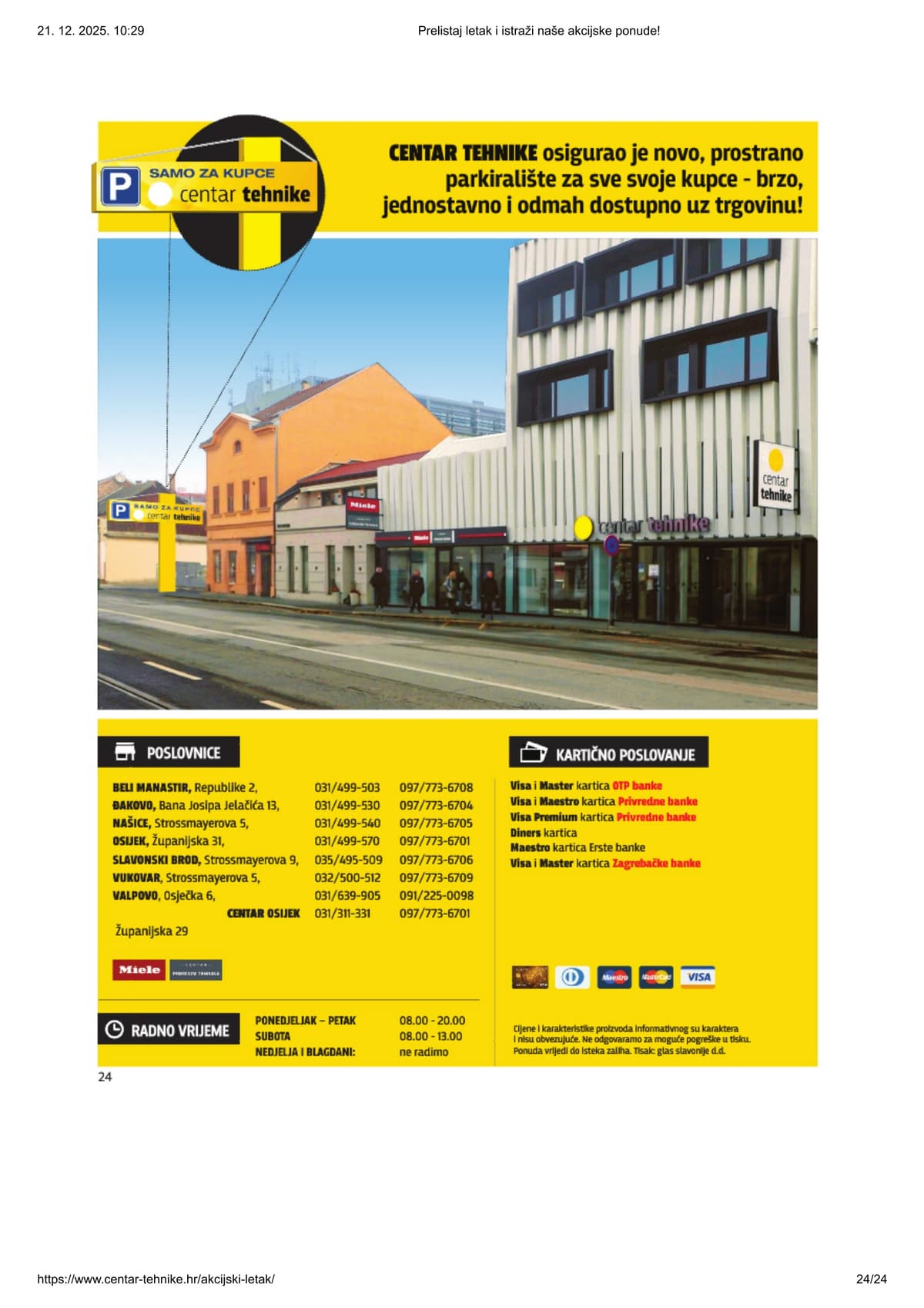 Stranica 24. Centar Tehnike kataloga - Akcijska ponuda od 27.02.2026.