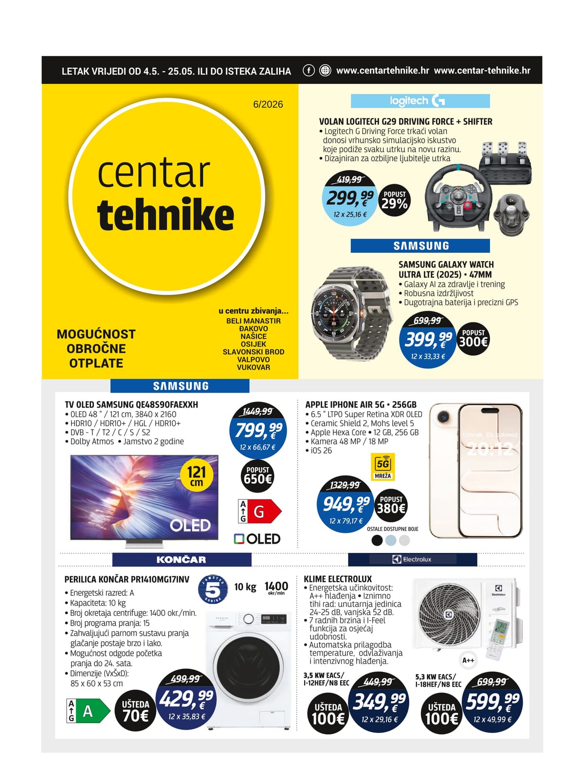 Stranica 1. Centar Tehnike kataloga - Svibanj 2026.