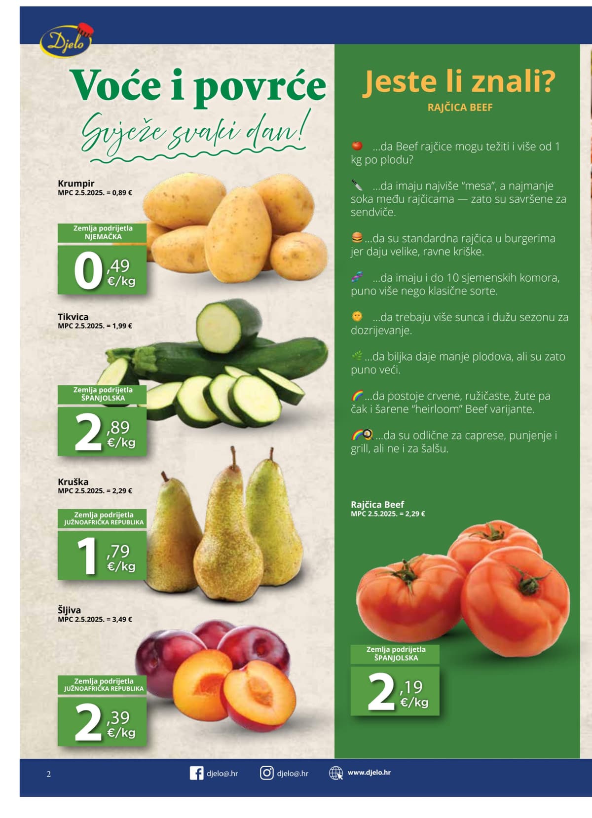 Stranica 2. Djelo kataloga - Tjedna Akcija