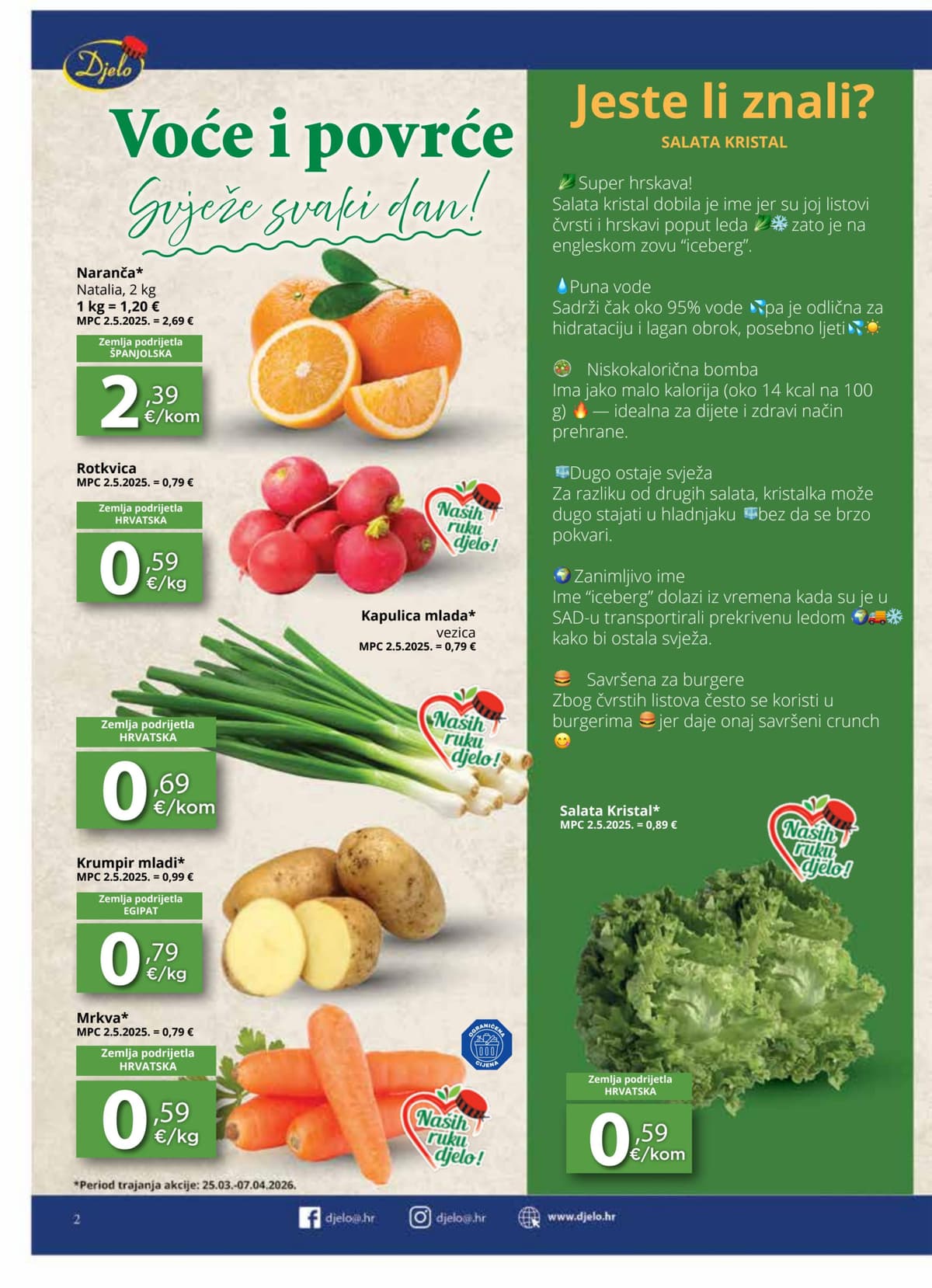 Stranica 2. Djelo kataloga - Tjedna Akcija od 02.04.2026.