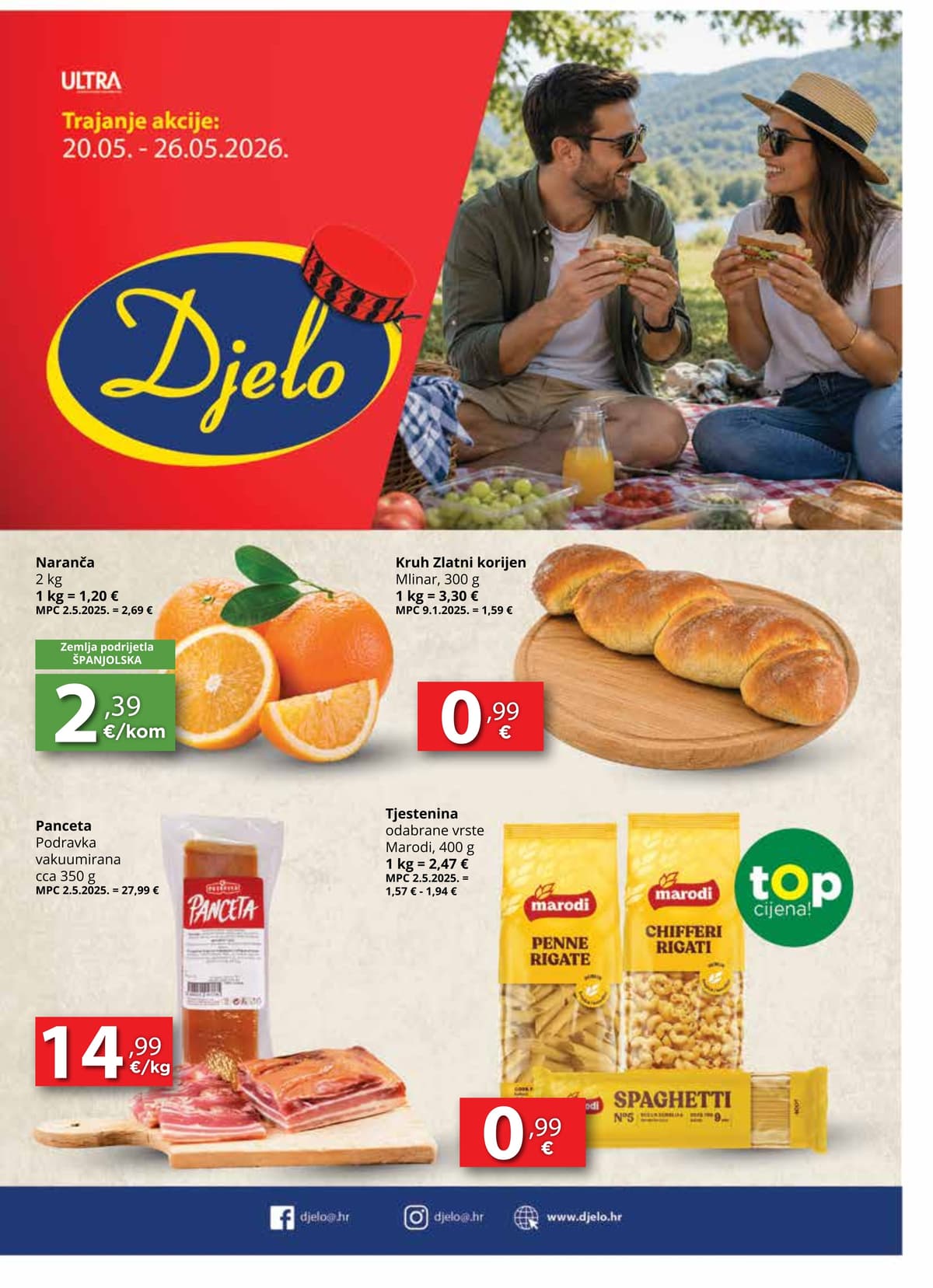 Stranica 1. Djelo kataloga - Tjedna Akcija od 20.05.2026.