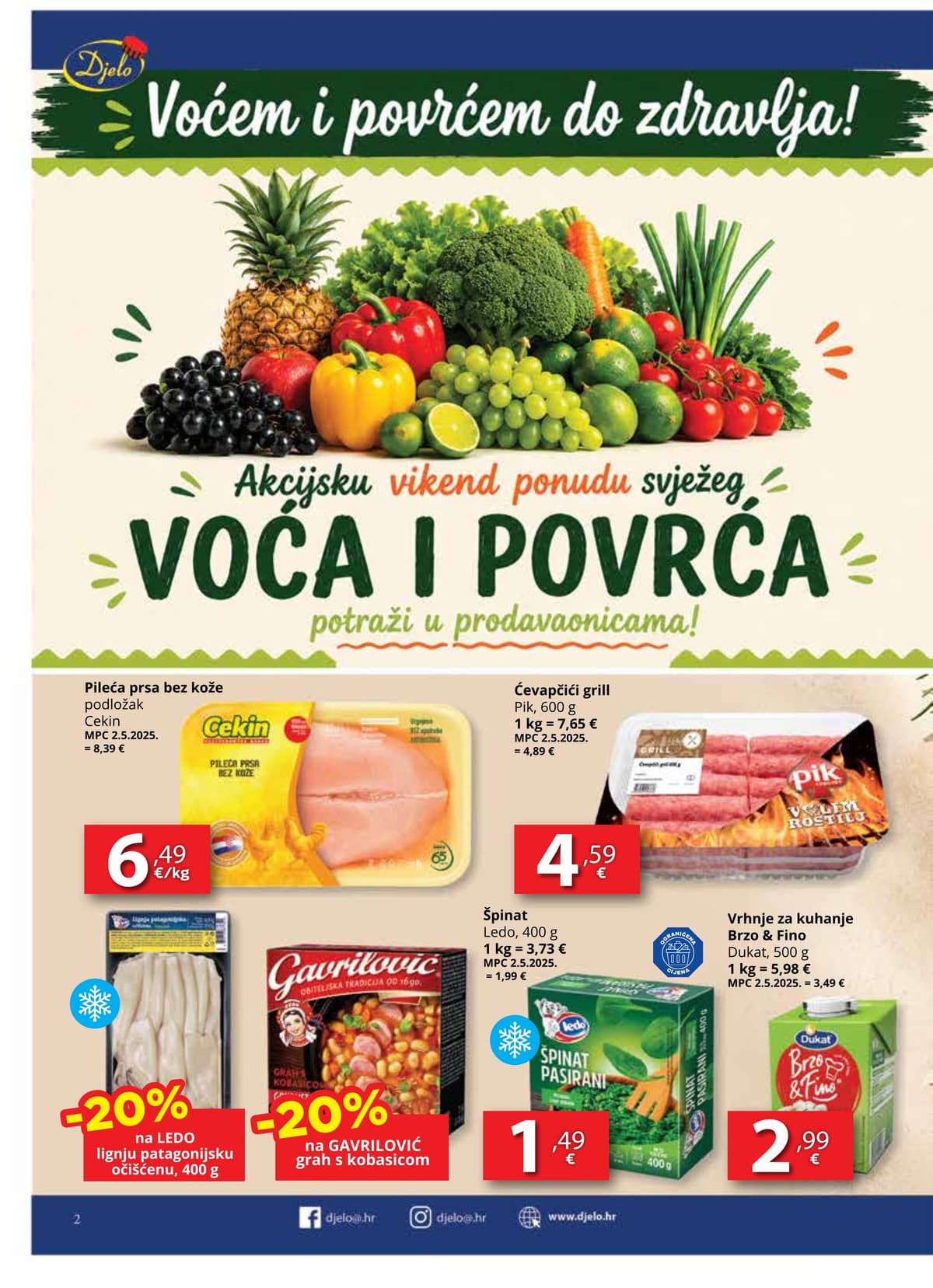 Stranica 2. Djelo kataloga - Akcijska Ponuda od 18.06.2026