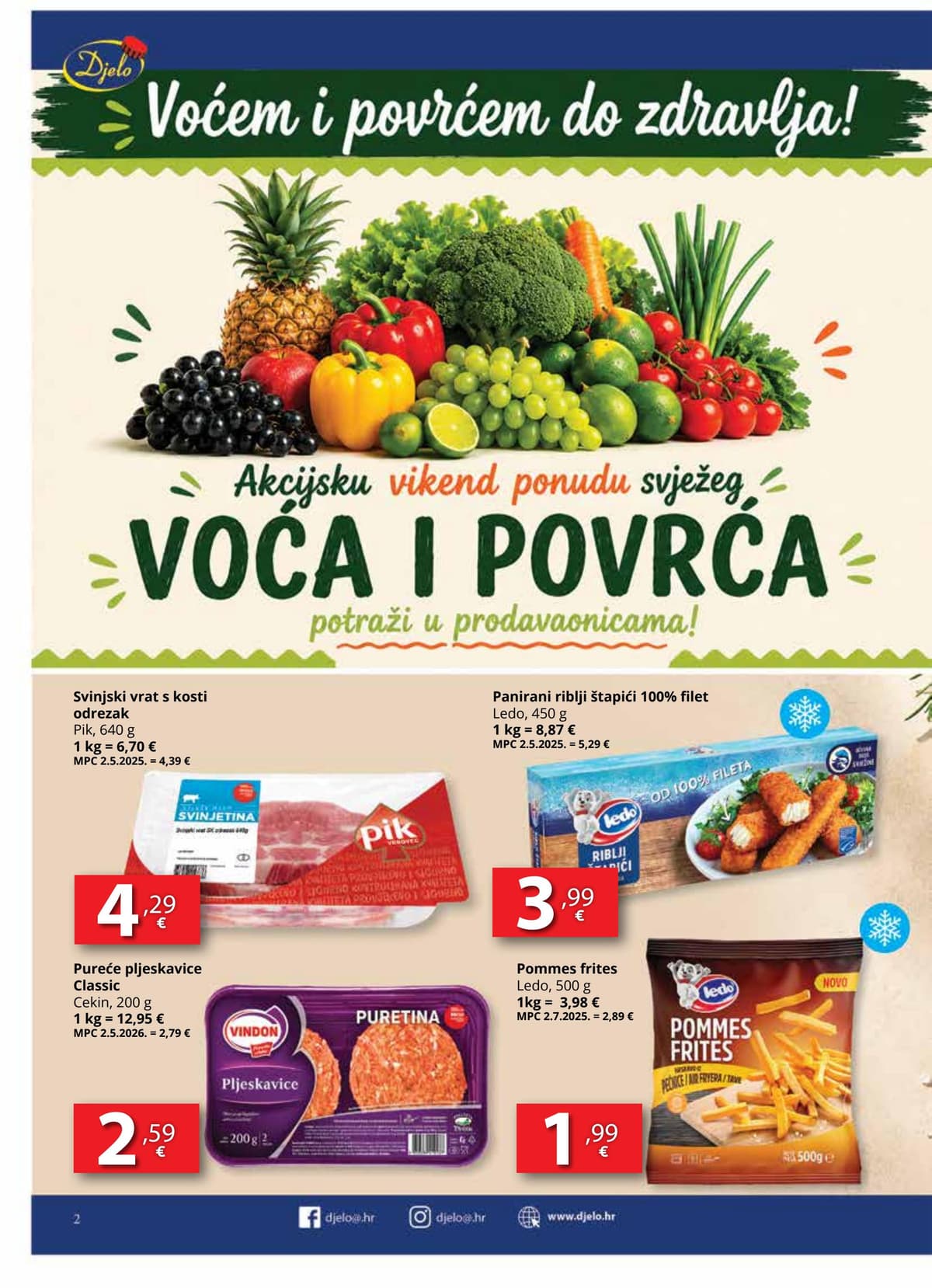 Stranica 2. Djelo kataloga - Tjedna Akcija od 16.07.2026