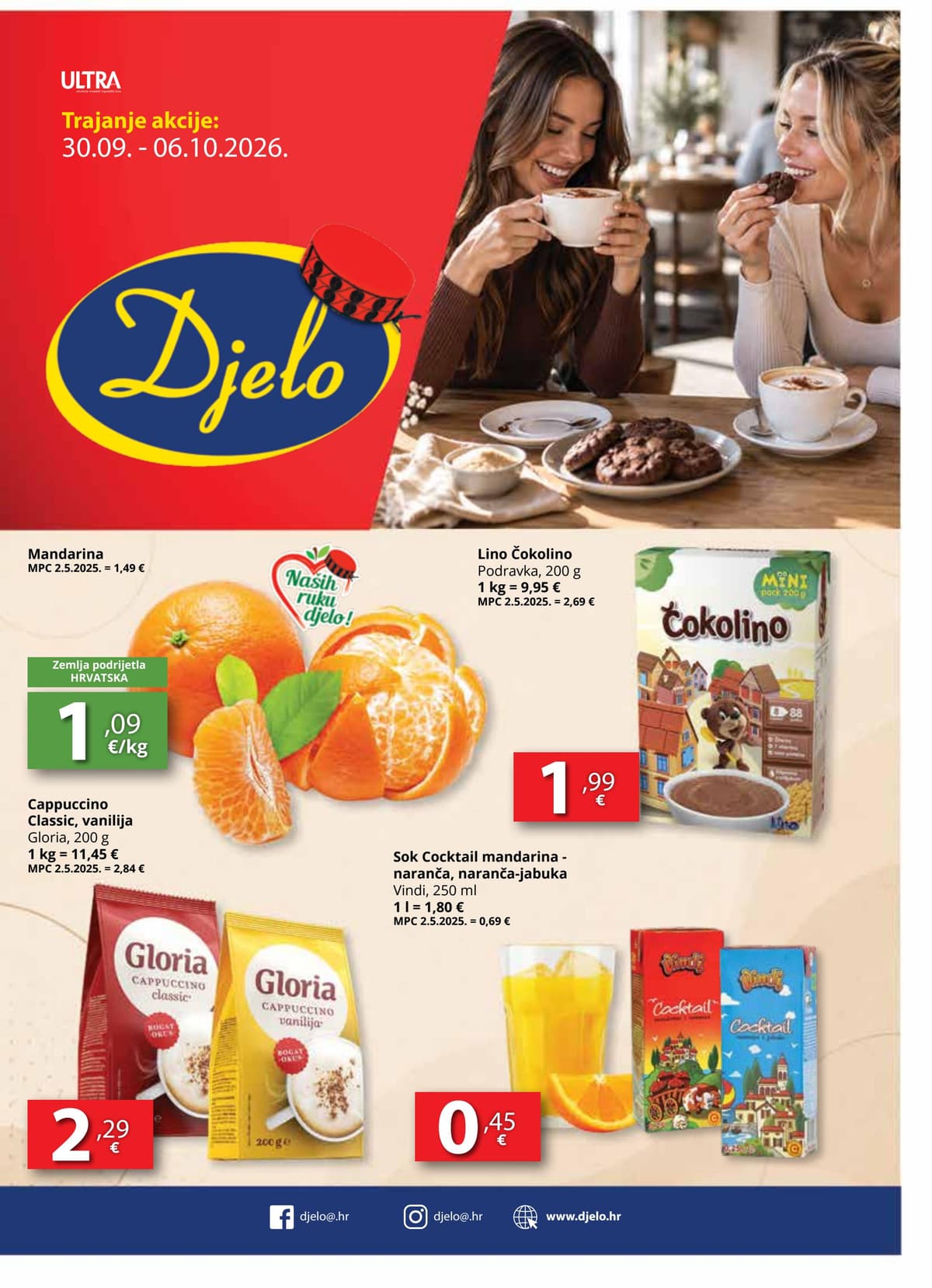 Stranica 1. Djelo kataloga - Tjedna Akcija od 05.10.2026.