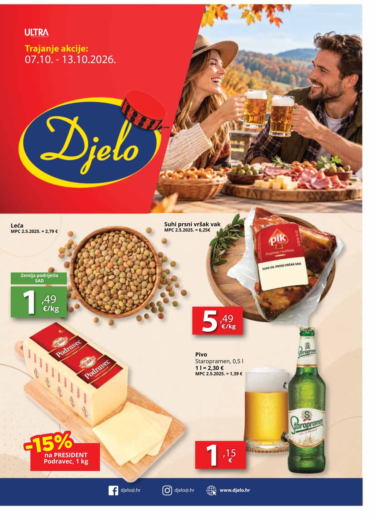 Stranica 1. Djelo kataloga - Tjedna Akcija od 16.10.2026.