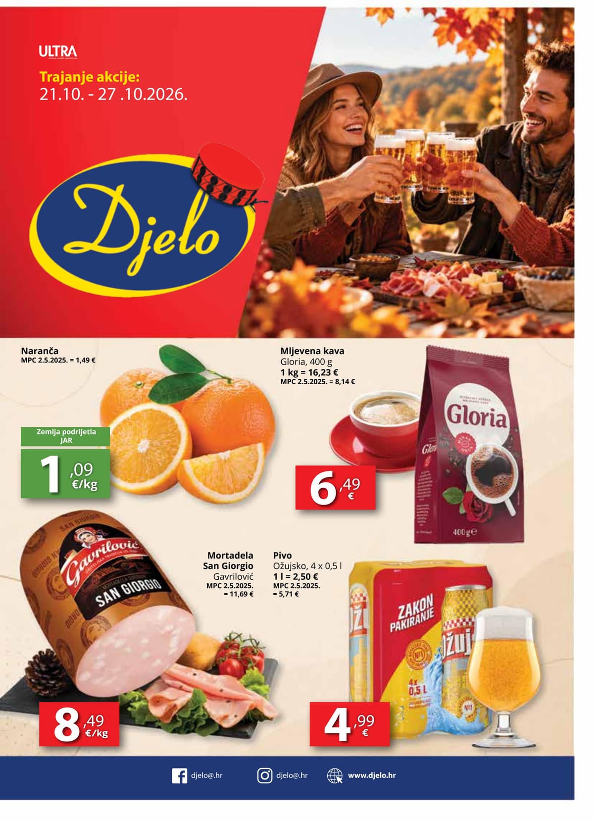 Djelo katalog od 21.10.2026. - Tjedna Akcija