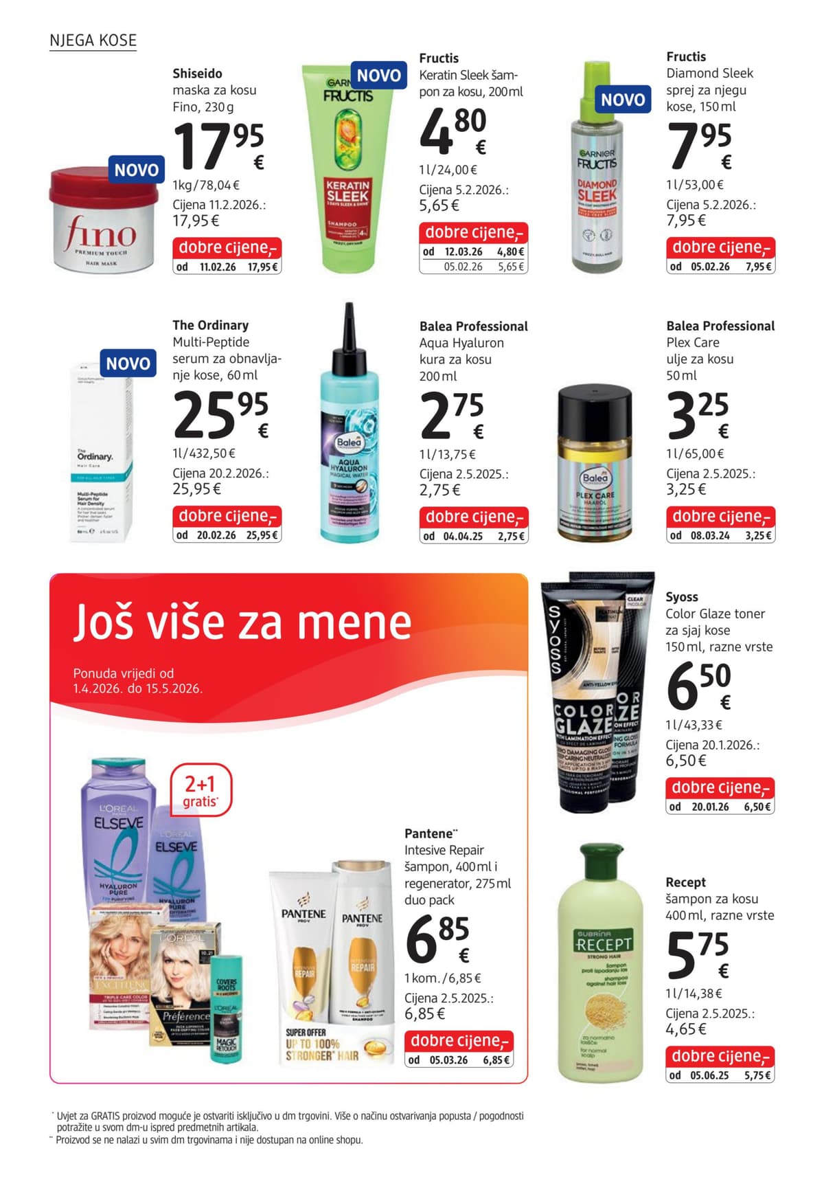 Stranica 18. Dm kataloga - Travanj 2026. od 30.03.2026.