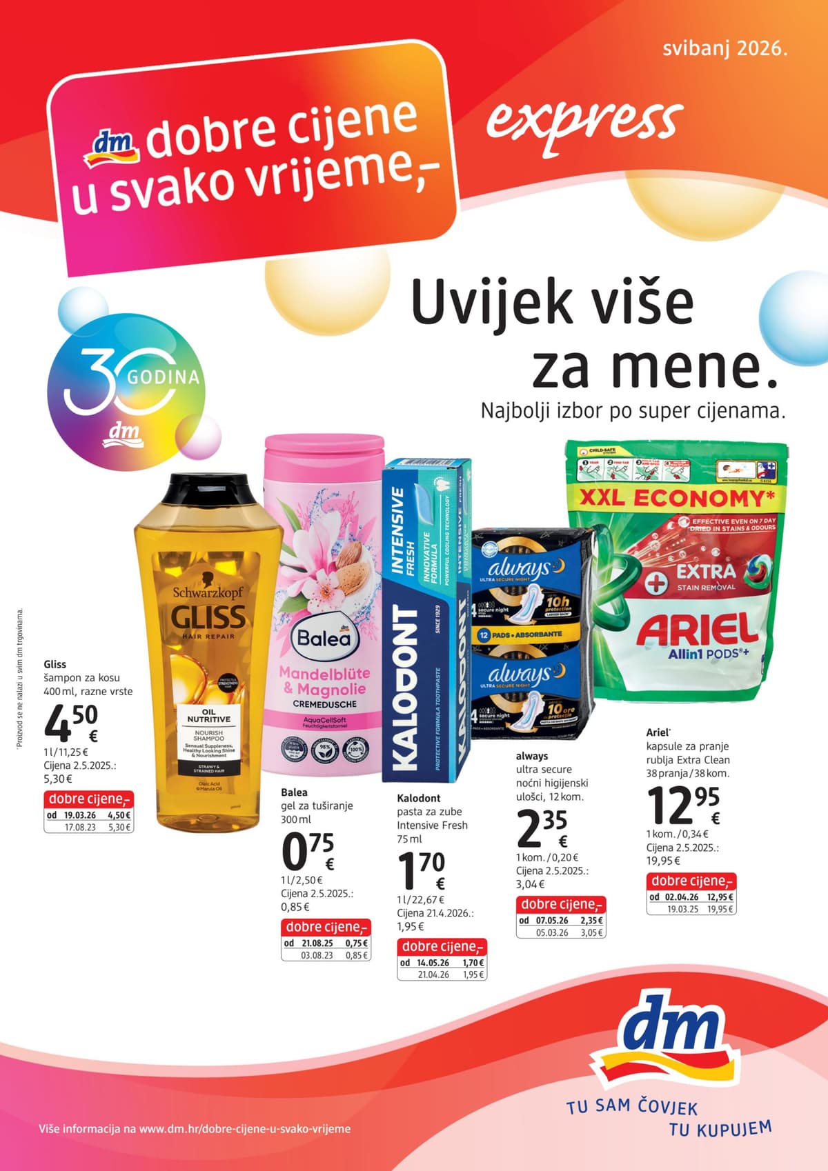 Stranica 1. Dm kataloga - Express Svibanj 2026.