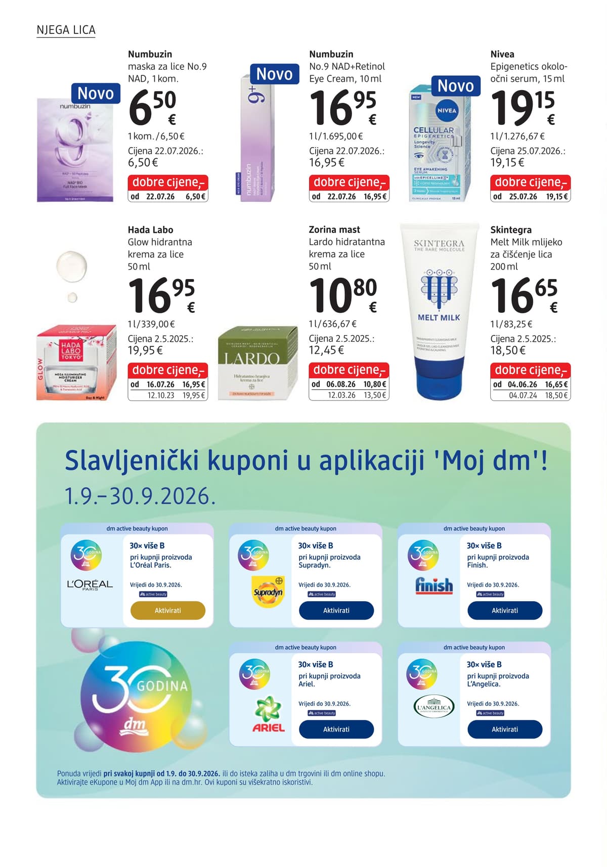 Stranica 28. Dm kataloga - Rujan 2026 od 07.09.2026.