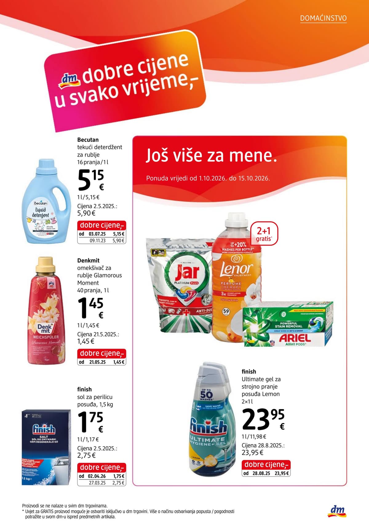 Stranica 17. Dm kataloga - Listopad 2026 od 09.10.2026.