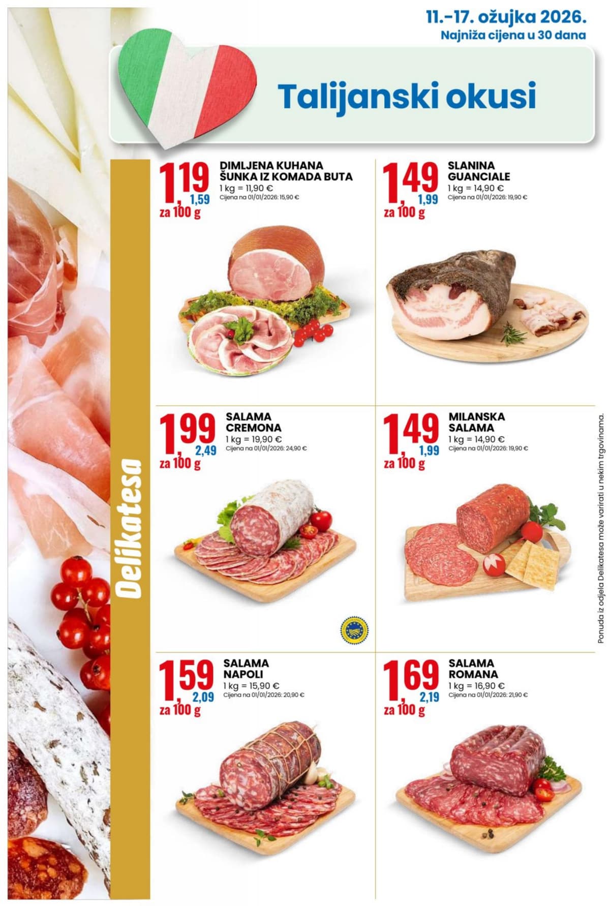 Stranica 2. Eurospin kataloga - Tjedna Akcija od 15.03.2026.