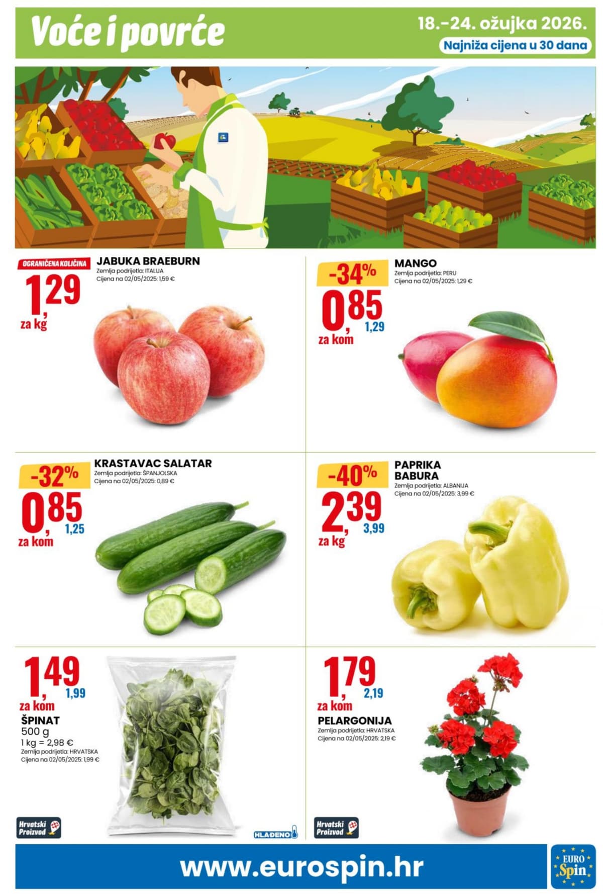 Stranica 5. Eurospin kataloga - Tjedna Akcija od 15.03.2026.