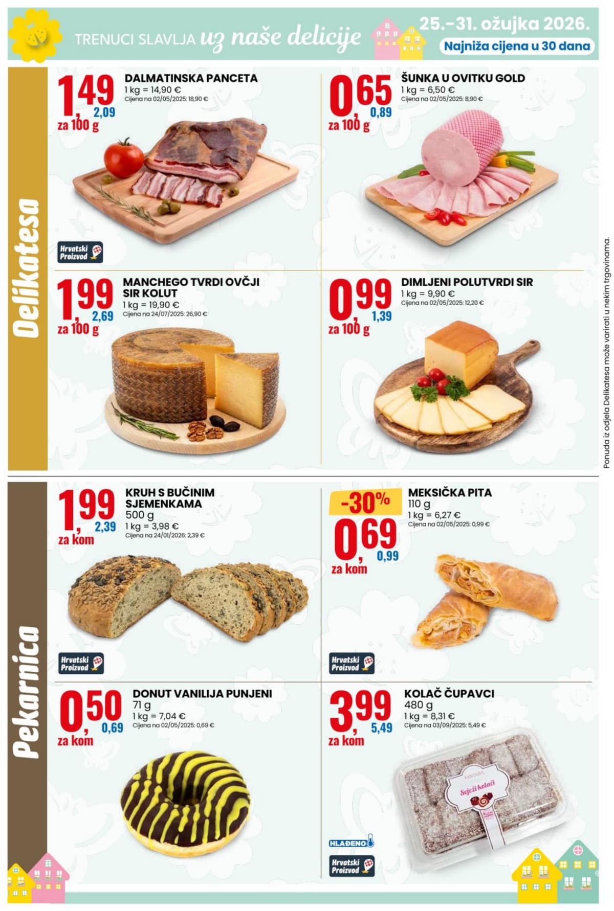 Stranica 4. Eurospin kataloga - Tjedna Akcija od 26.03.2026.