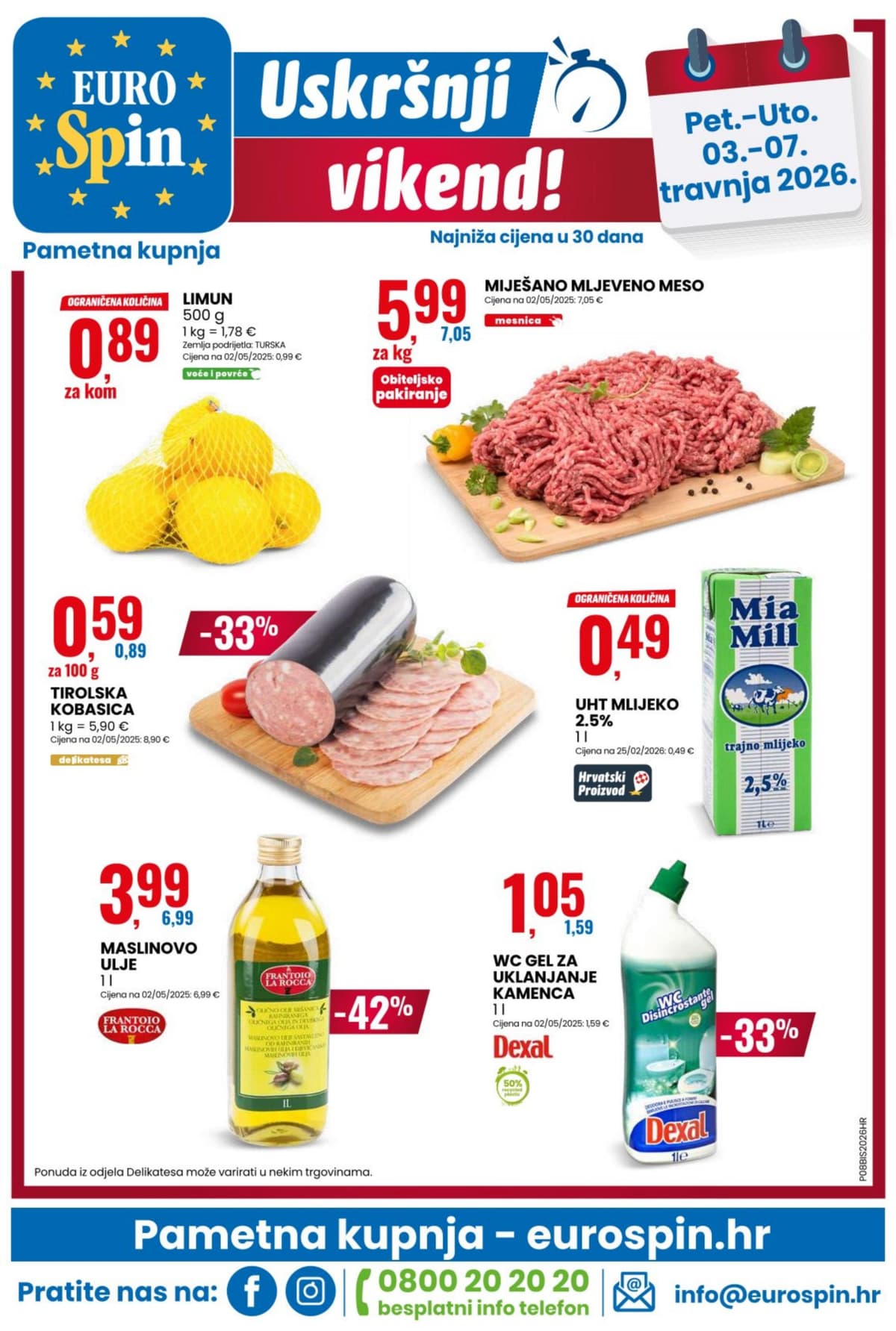 Stranica 16. Eurospin kataloga - Tjedna Akcija