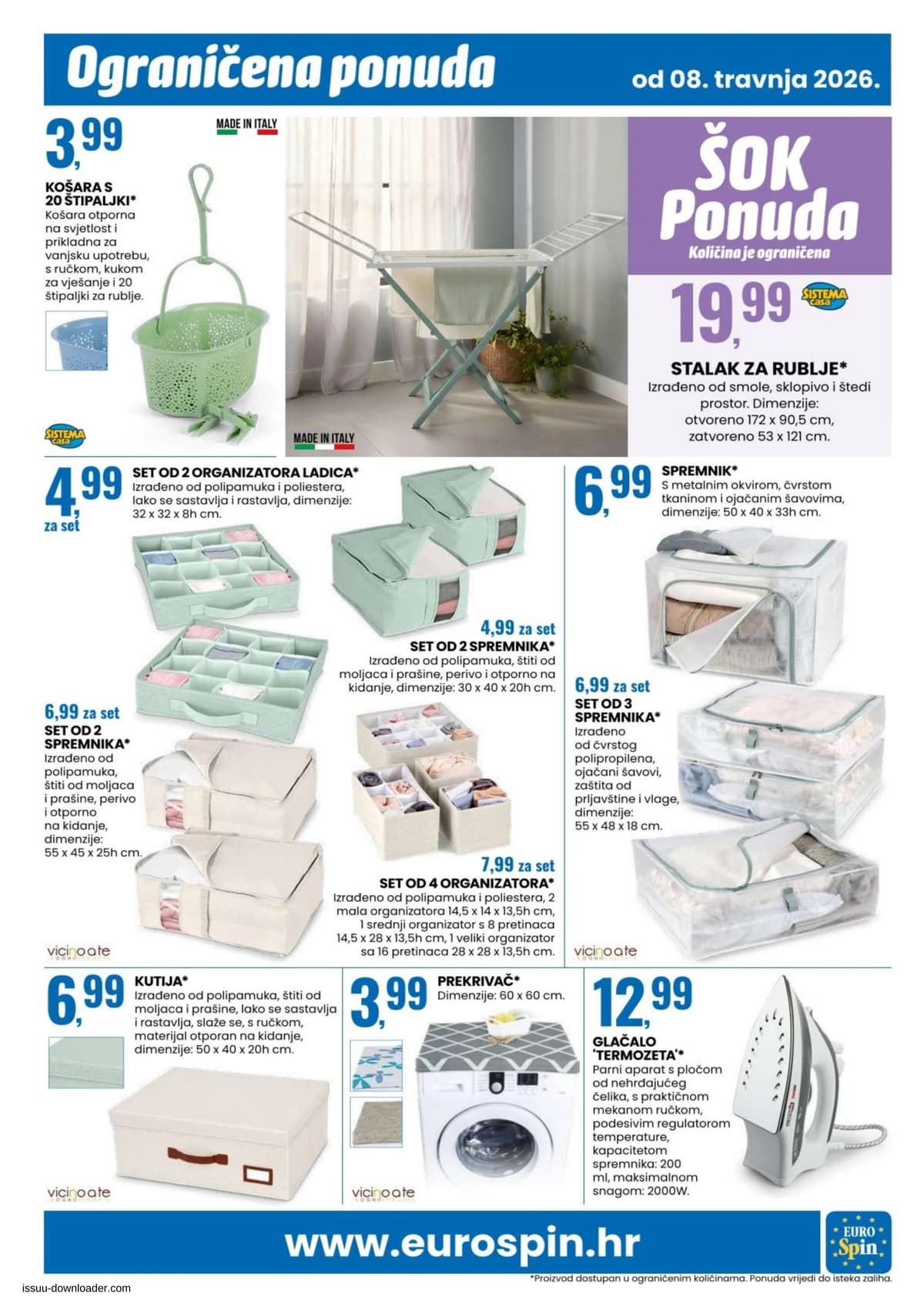 Stranica 15. Eurospin kataloga - Tjedna Akcija