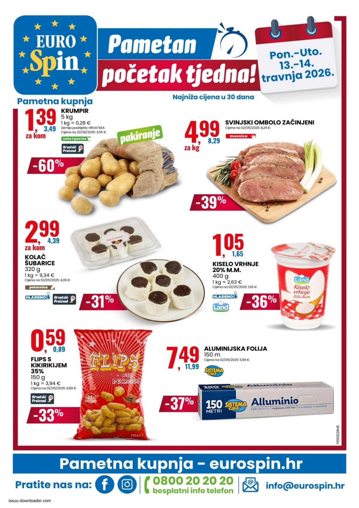 Stranica 16. Eurospin kataloga - Tjedna Akcija