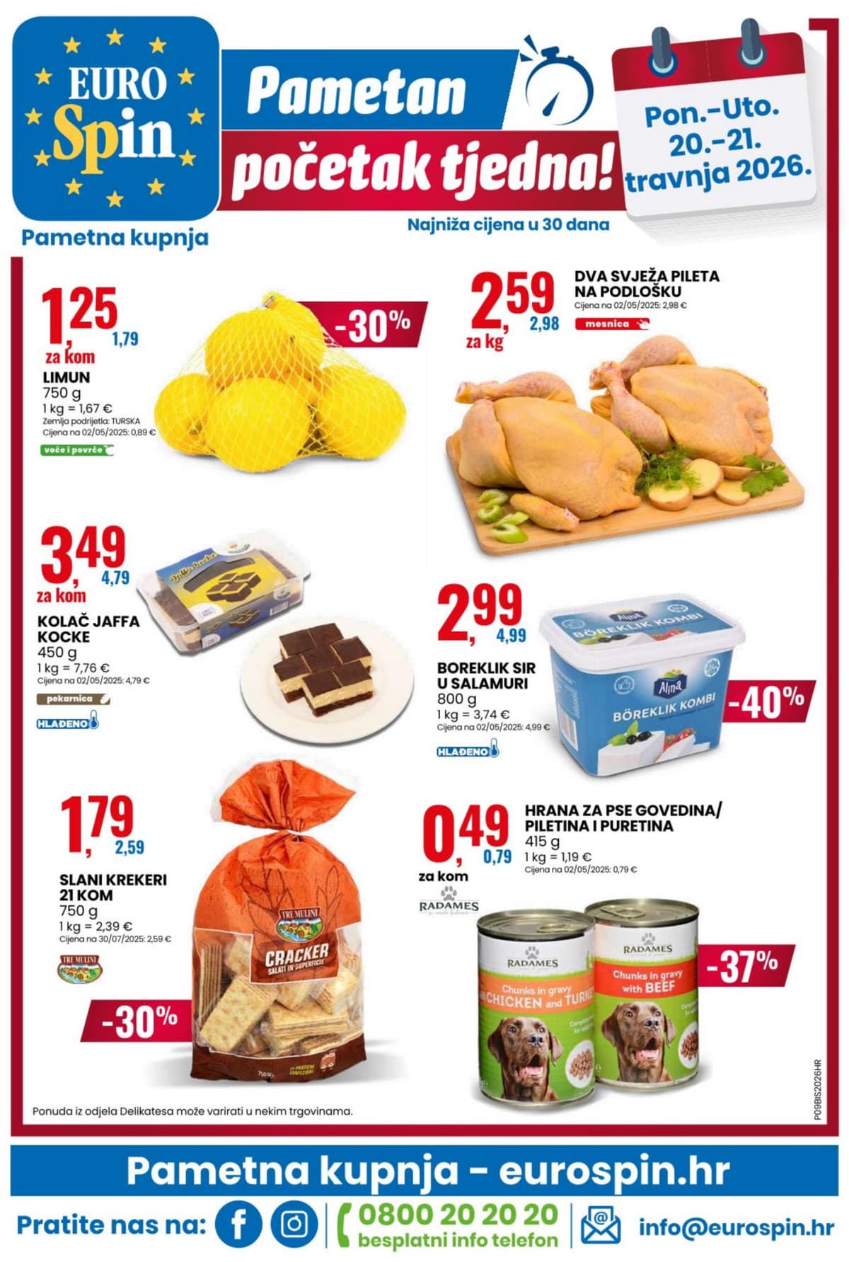 Stranica 16. Eurospin kataloga - Tjedna Akcija od 12.04.2026.