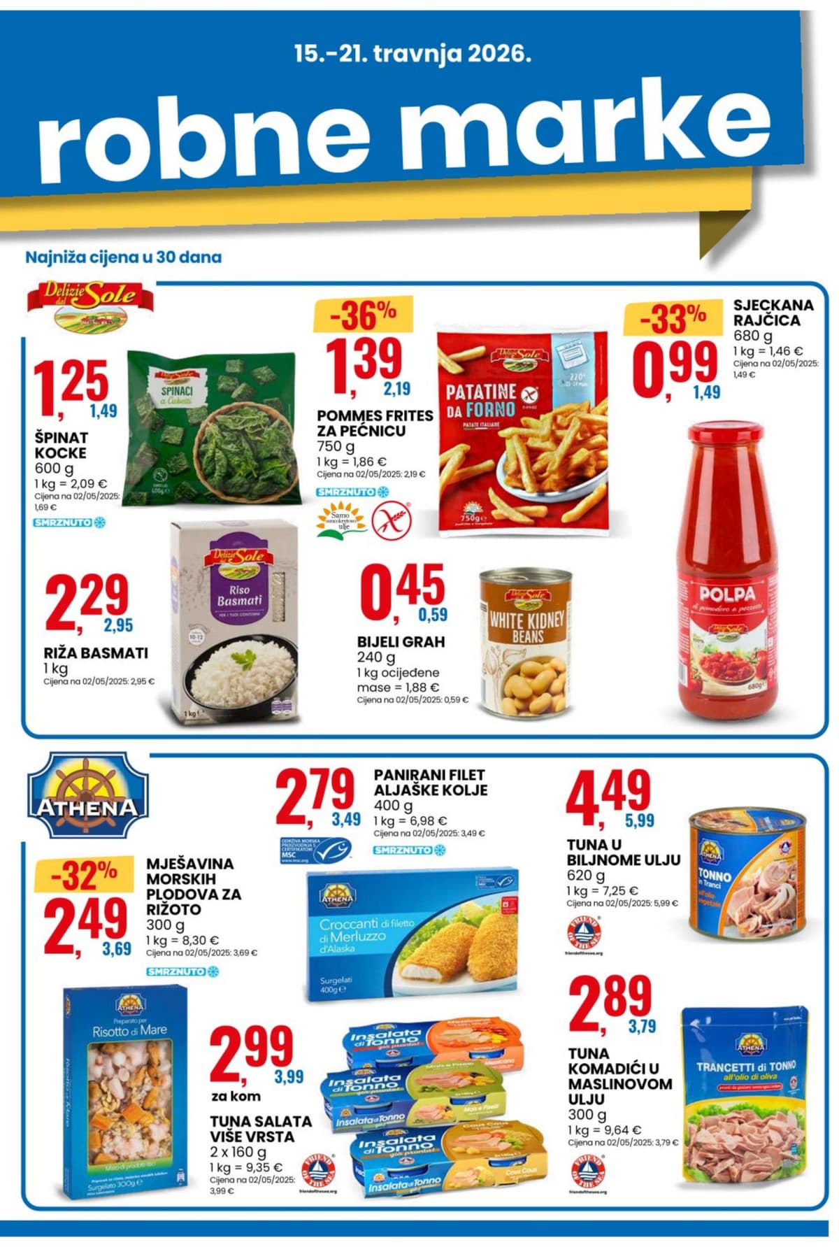 Stranica 3. Eurospin kataloga - Tjedna Akcija od 12.04.2026.