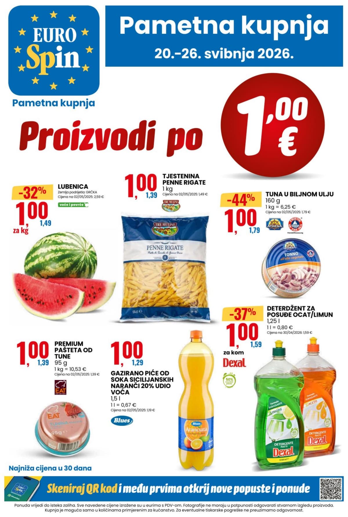 Stranica 1. Eurospin kataloga - Tjedna Akcija od 17.05.2026.