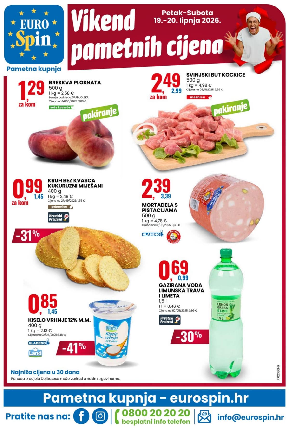 Stranica 16. Eurospin kataloga - Tjedna Akcija od 14.06.2026