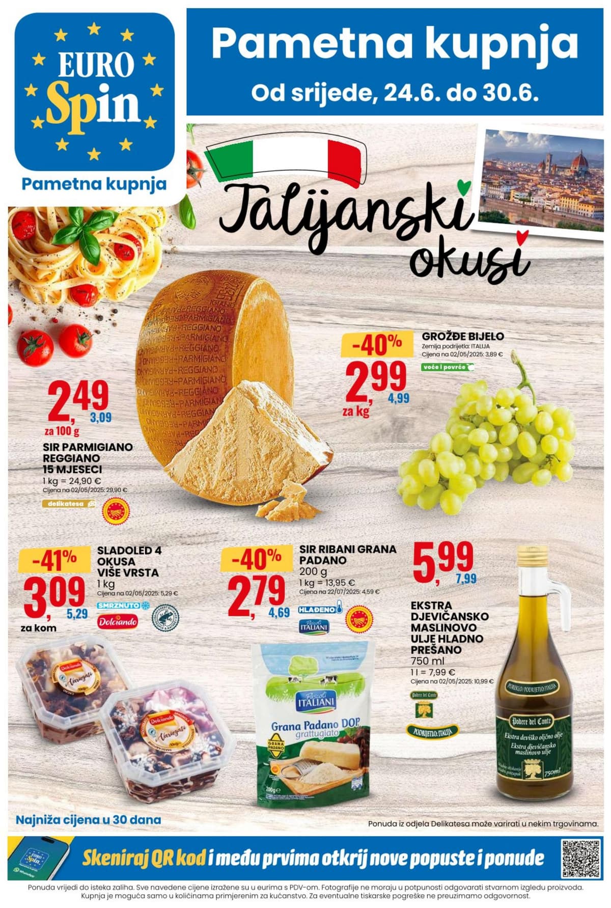 Stranica 1. Eurospin kataloga - Tjedna Akcija od 22.06.2026