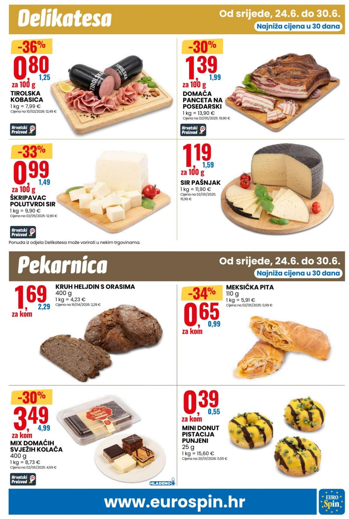 Stranica 15. Eurospin kataloga - Tjedna Akcija od 22.06.2026